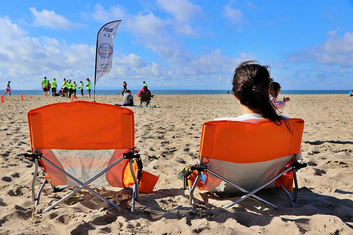 Folding Beach Chair for Adults - Lightweight Portable Camp Chair 1-Pack