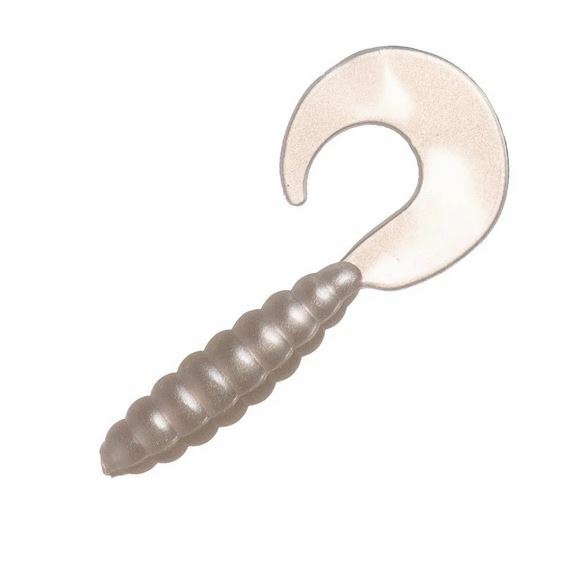 Artificial Soft Plastic Grubs for Fishing - 2 Inch, 100 Pack, Multiple Colors