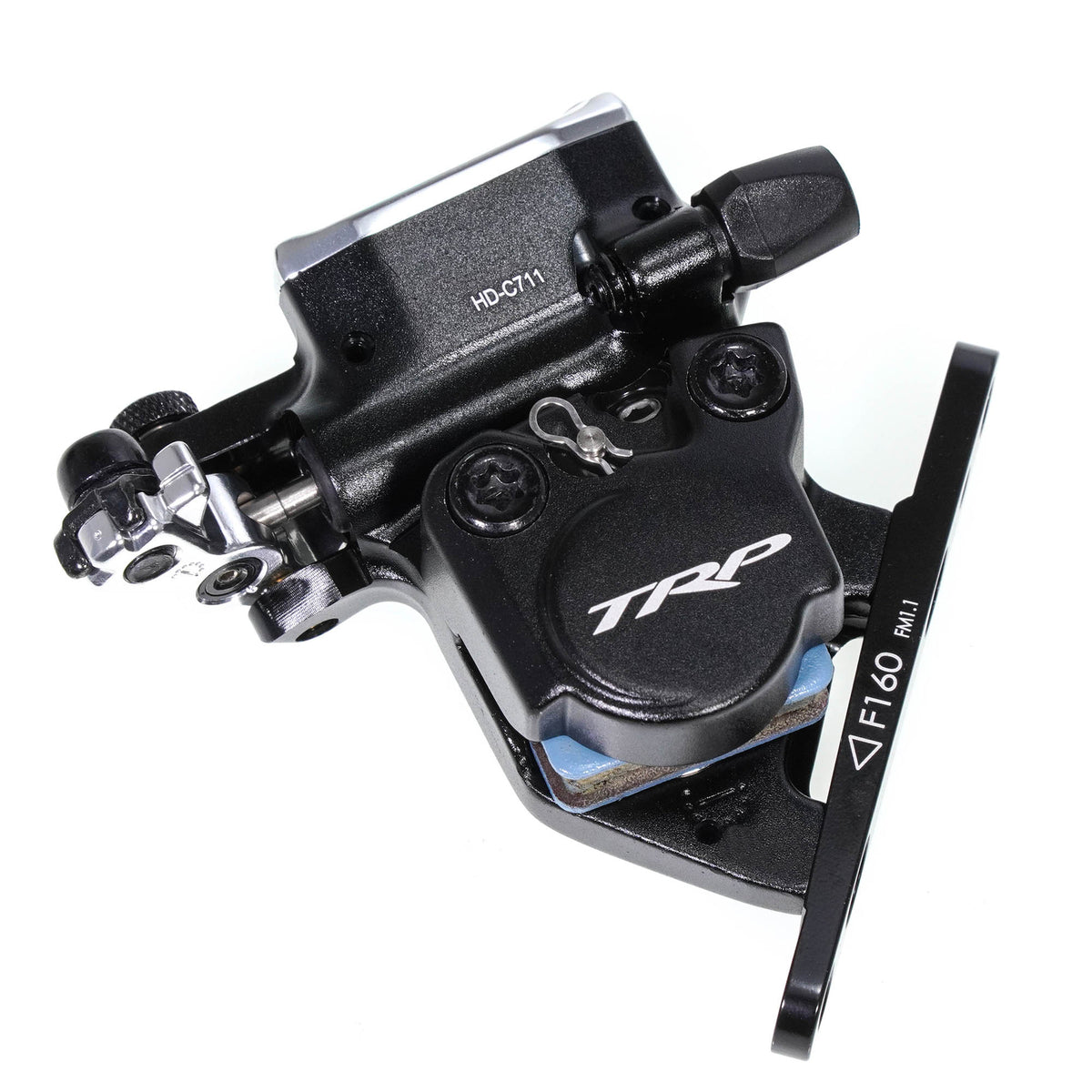 Hydraulic Flat Mount Disc Brake Caliper for Road Bikes - Front, Rear & Pair