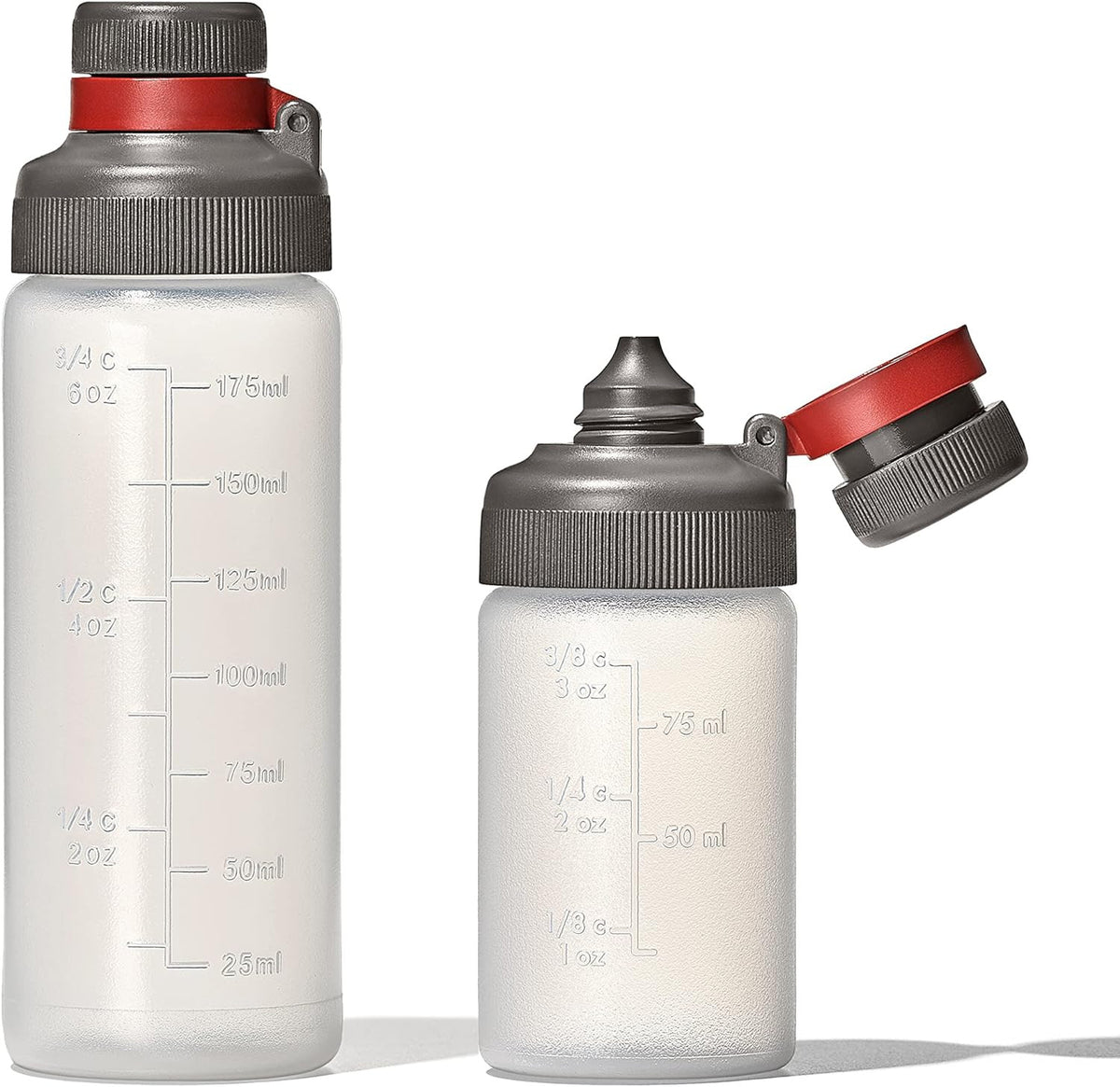 Leakproof Outdoor Squeeze Bottle Set - Reusable Condiment & Liquid Dispenser