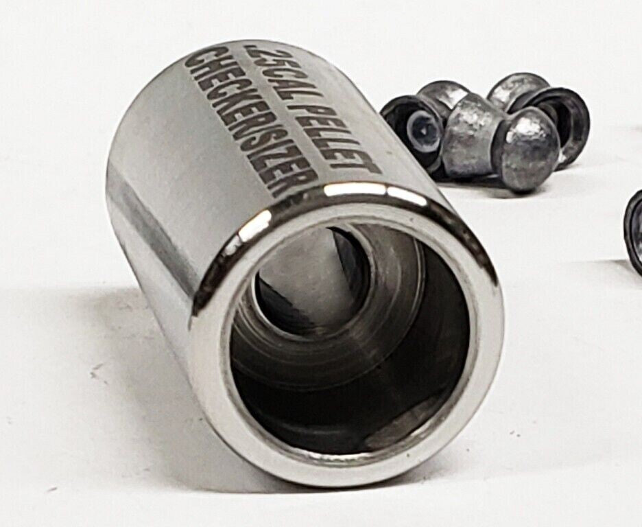 .25 Caliber Pellet Resizer Kit Stainless Steel - Precision Tool for Shooting & Hunting
