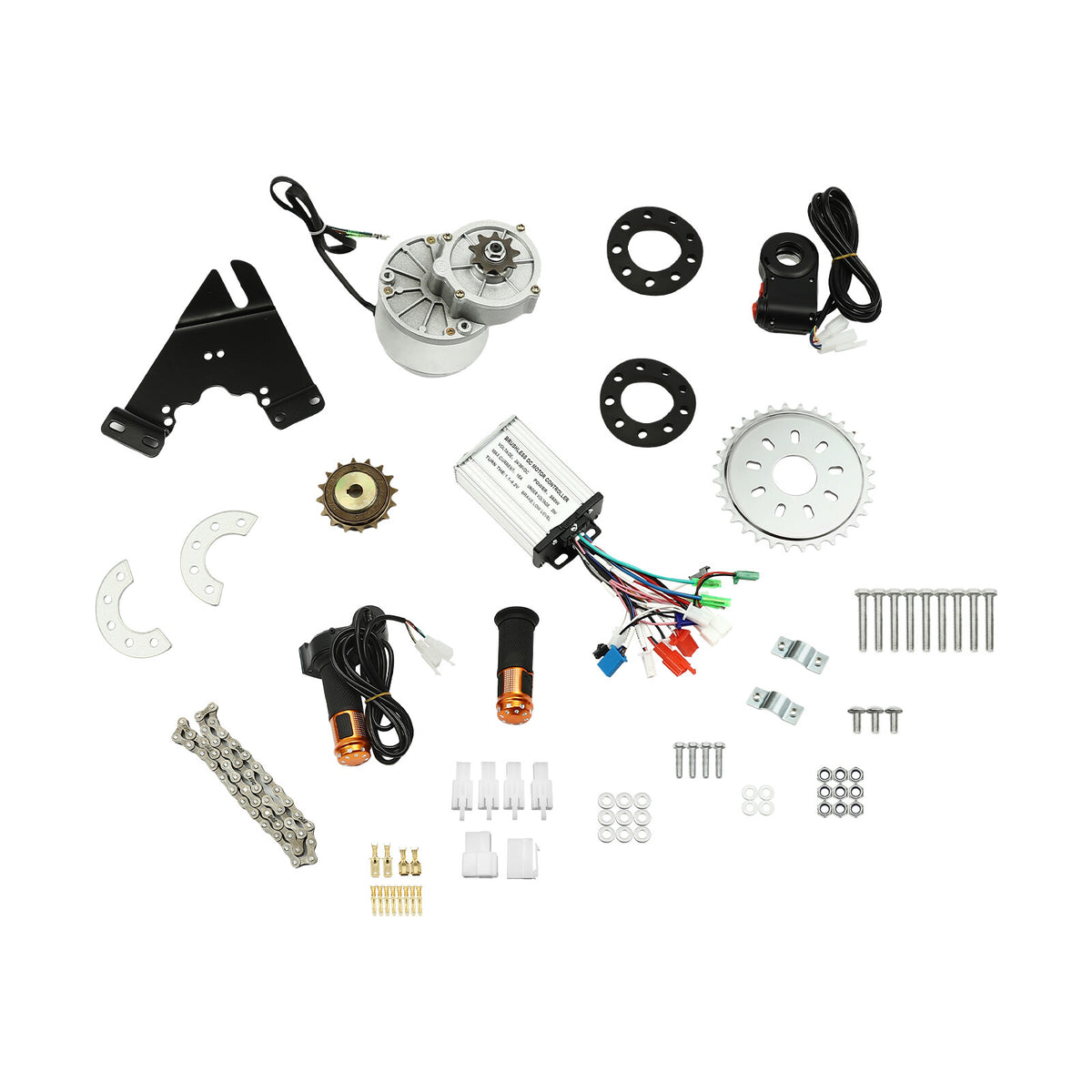 36V 350W Electric Bicycle Conversion Kit Brushless Motor with Controller