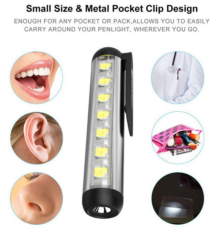 Rechargeable Magnetic LED Work Light IPX4 Waterproof Penlight