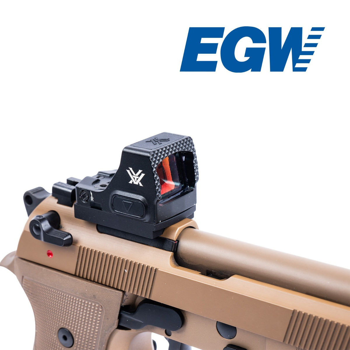 EGW Mount for Beretta 92 RDO Micro Red Dot Sights | Fits Vortex DPP & RMSC