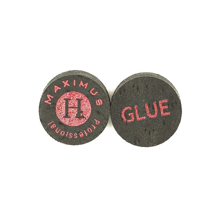 Maximus Professional 8-Layer Pool Cue Tips, 14mm Soft/Medium/Hard (5 Tips)
