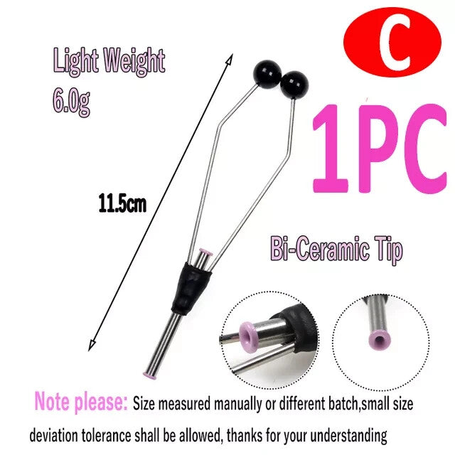Stainless Bobbin Holder for Fly & Jig Tying - 4.5 Inch Fishing Tool