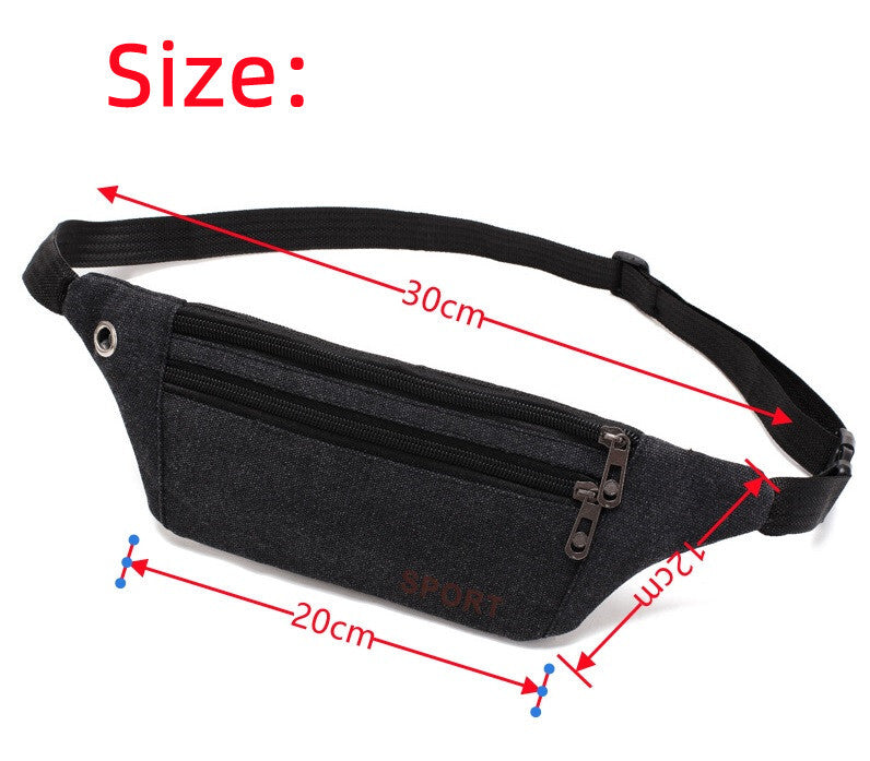 Waterproof Running Belt Fanny Pack Waist Pouch for Outdoor Sports