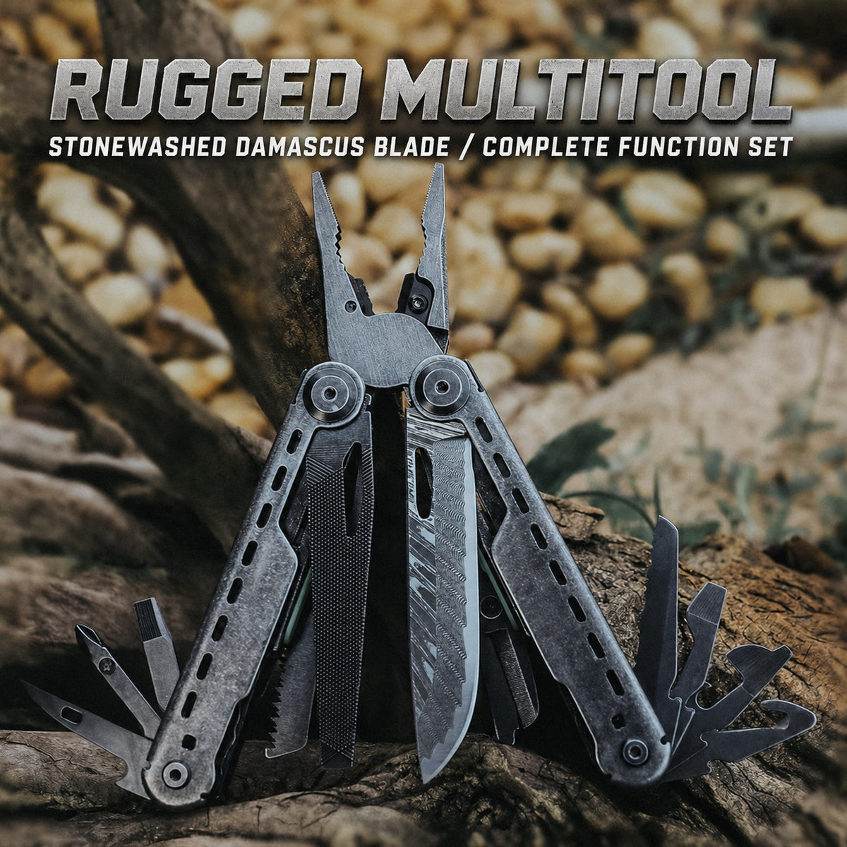 Mini Recon 1 Folding Pocket Knife with Assorted Blade Shapes