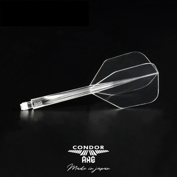 Condor Long 33.5mm Clear Small Flight System for Darts