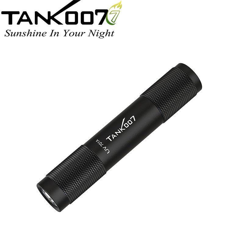 Longwave UV Black Light Flashlight for Mineral Rock Hunting - 1-5x Zoom