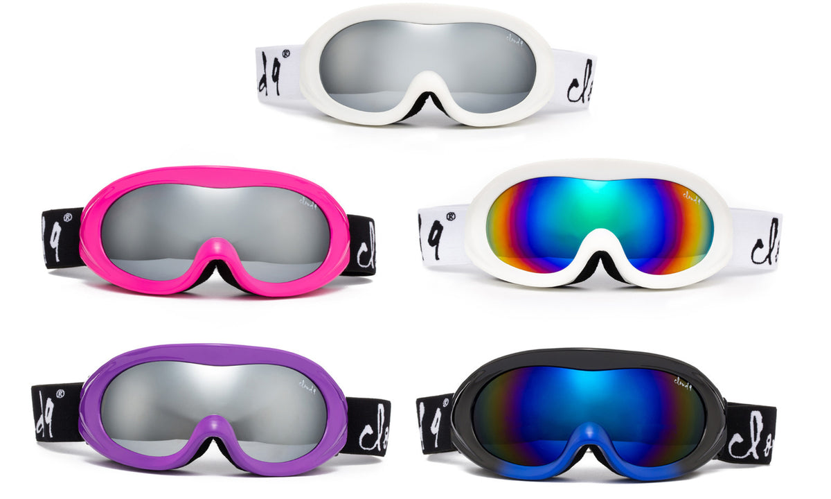 Junior Ski Snowboard Goggles with Anti-Fog Dual Lenses - UV Protection