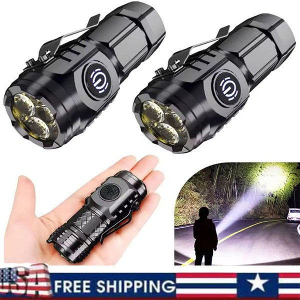 Mini LED Flashlight Waterproof Portable Torch for Outdoor Travel
