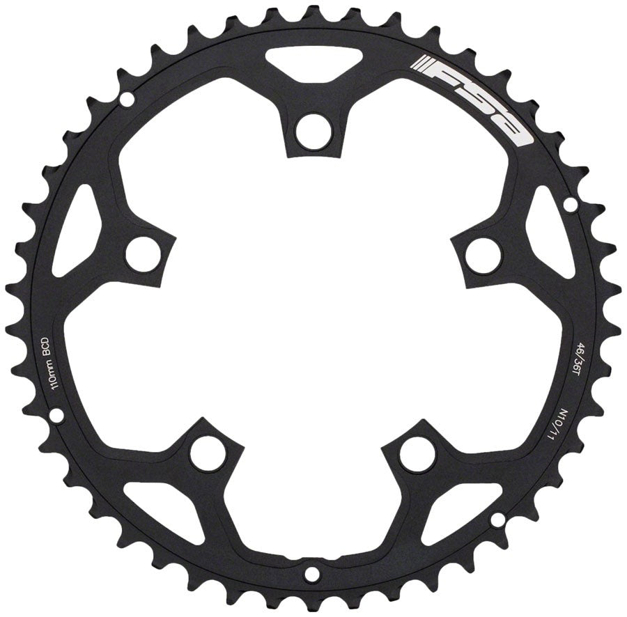 Road Cycling 46T Aluminum Chainring - 5-Bolt 110mm BCD for Road Bikes