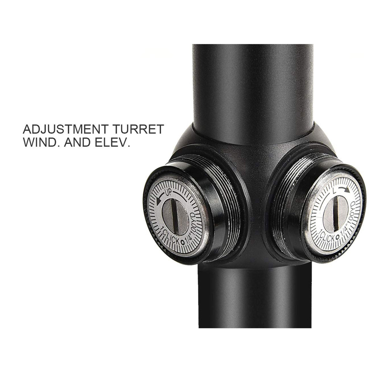 3-9X40mm with Mil Dot Crosshair, 1-Inch Mount, Hunting Optics