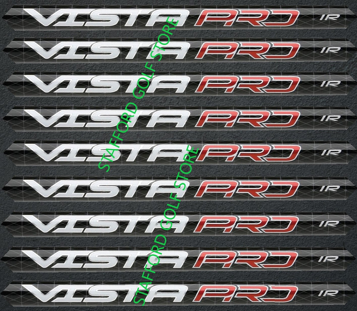 Graphite Iron Golf Shafts Set with Multiple Flex & Weight Options - .370" Parallel Tip