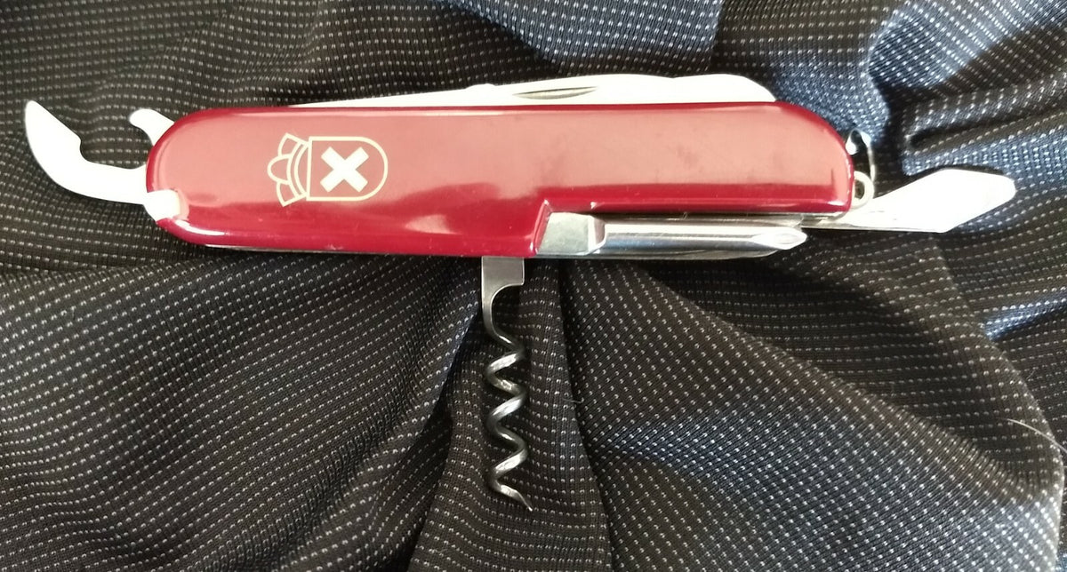 Camping Pocket Knife with 13 Tools - Multi-Tool for Outdoors & Hiking