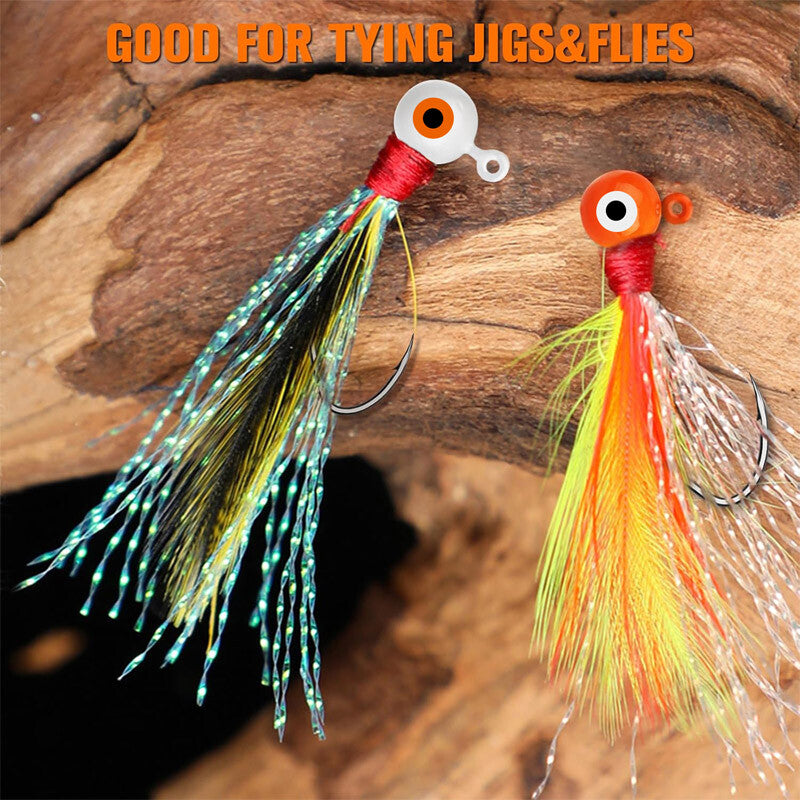 Lead Jig Heads for Fishing - Crappie, Bass, Trout Lures, All Sizes