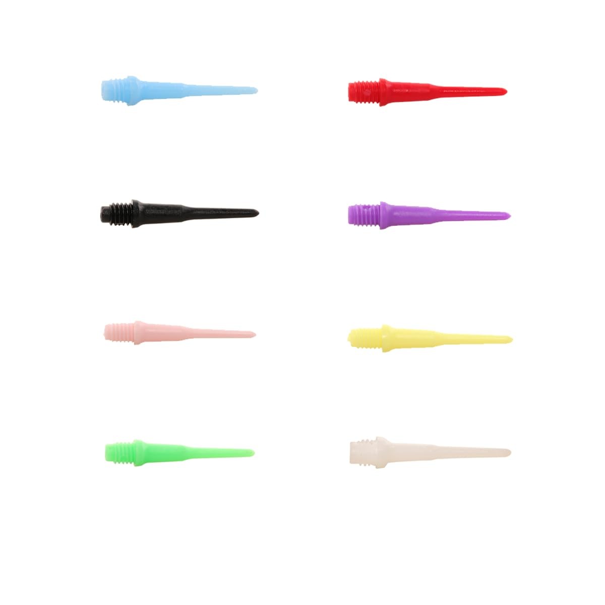 Multicolor Thread Soft Tip Dart Points – 80 Pcs Replacement Tips 2BA