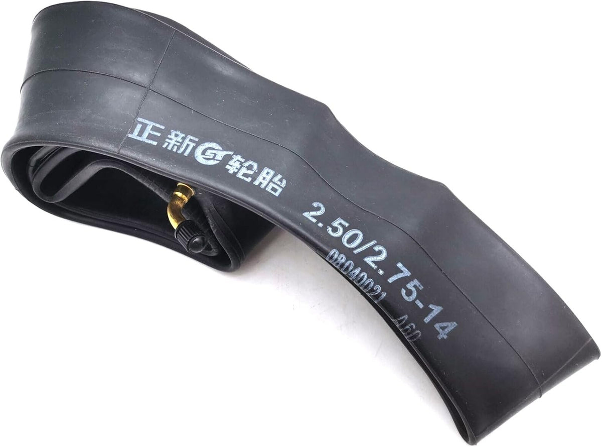 2-Pack 14x2.50/2.75 Inner Tubes for Electric Scooter & E-Bike Heavy Duty Bent Valve