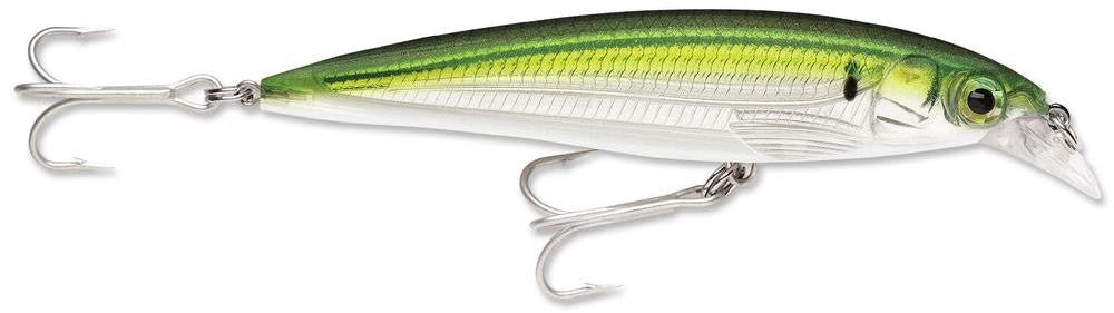 Saltwater Fishing Lure 4 Inch X-Rap SXR-10 Ripbait with 3X Steel Hooks
