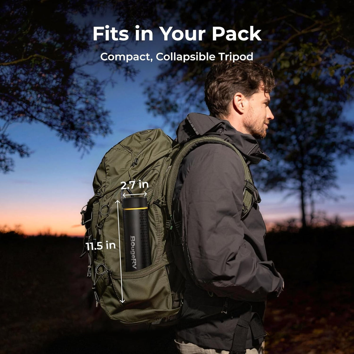 Rechargeable Telescopic Camping Lantern LED Light with 15600mAh Battery