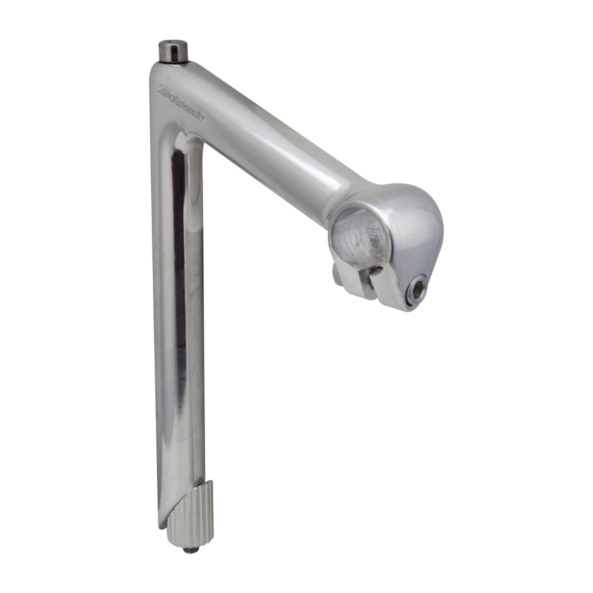 Bike Bicycle Stem - Adjustable Silver Quill Stem for 22.2mm Handlebar - Various Lengths