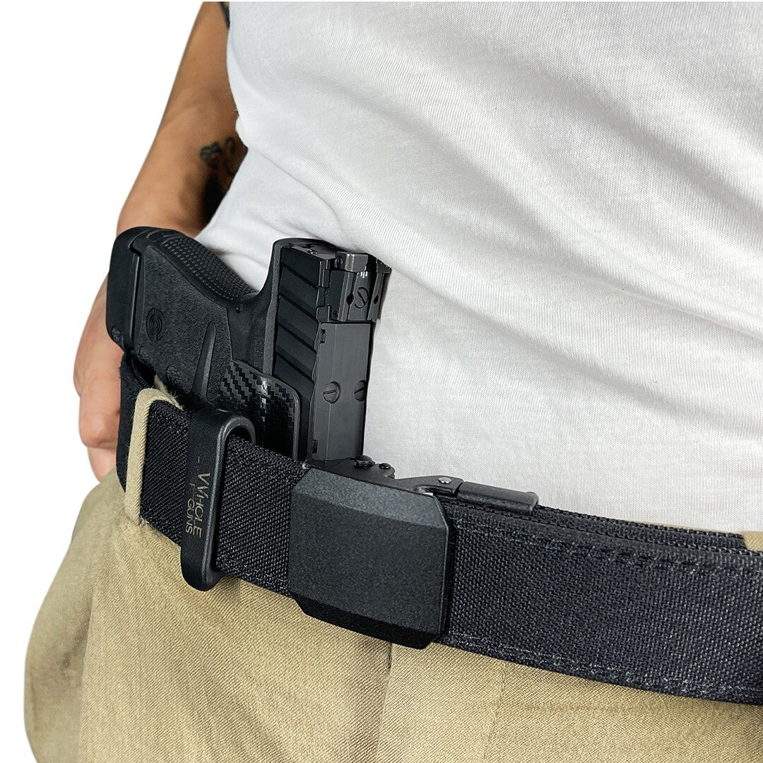 Concealed Carry Holster for S&W M&P 9 Shield with Red Dot & Claw - IWB
