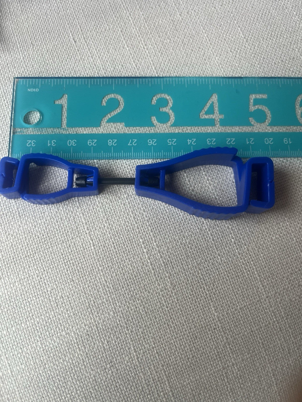 Blue Glove Clips for Work Gloves - Portable Belt Holders (Set of 5)