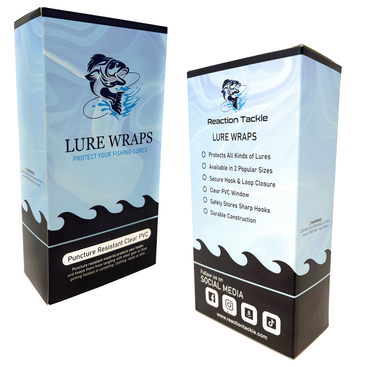 Fishing Lure Wraps 5 or 10 Pack Hook Protectors for Tackle Organization