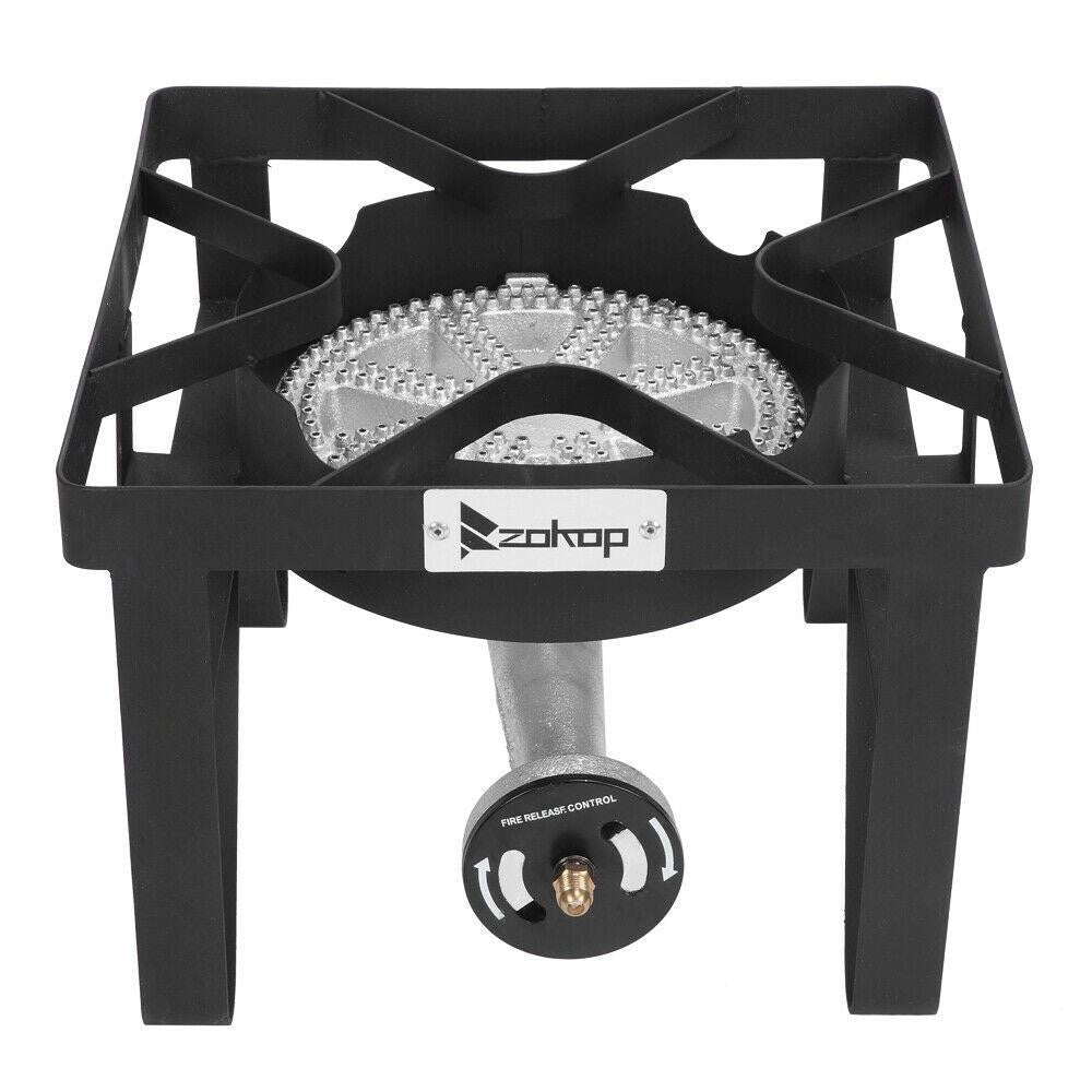 200,000 BTU Heavy Duty Propane Gas Burner for Outdoor Cooking Camping BBQ