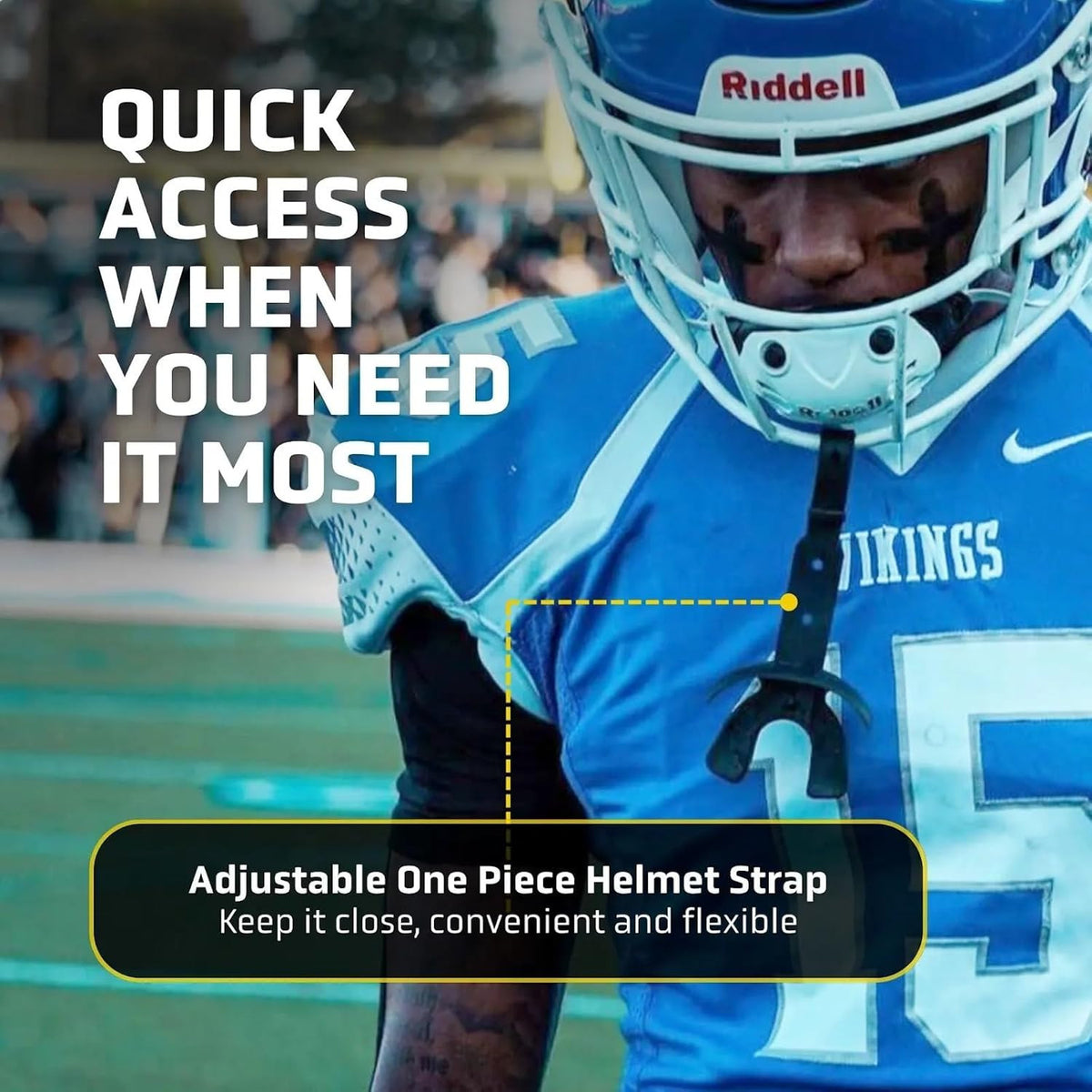Double Guard Mouthguard for Football, Lacrosse, MMA, Boxing - Custom Fit & Breathable