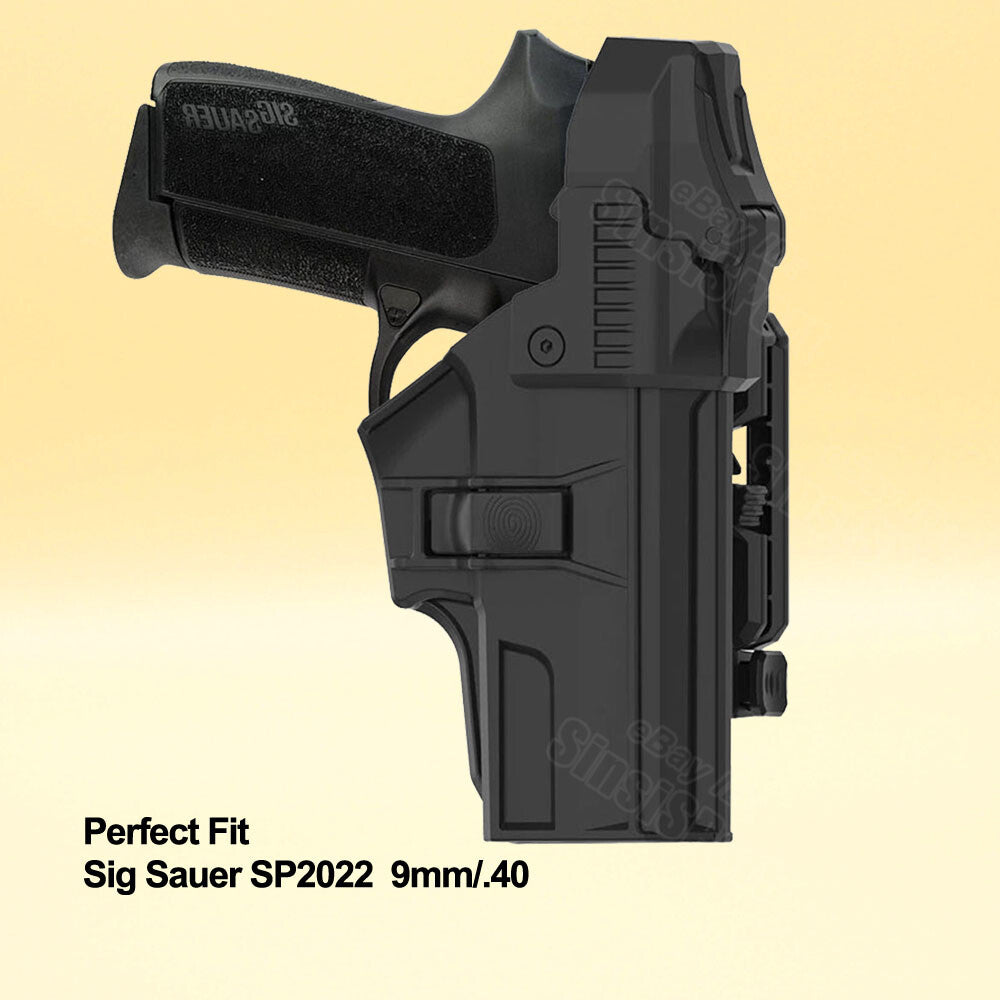 Duty Holster for Sig Sauer SP2022 9mm .40 S&W Level 3 Police Holster
