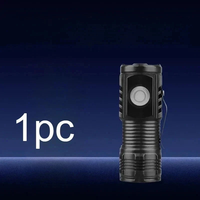 1200000LM USB Rechargeable LED Flashlight Super Bright Tactical Torch