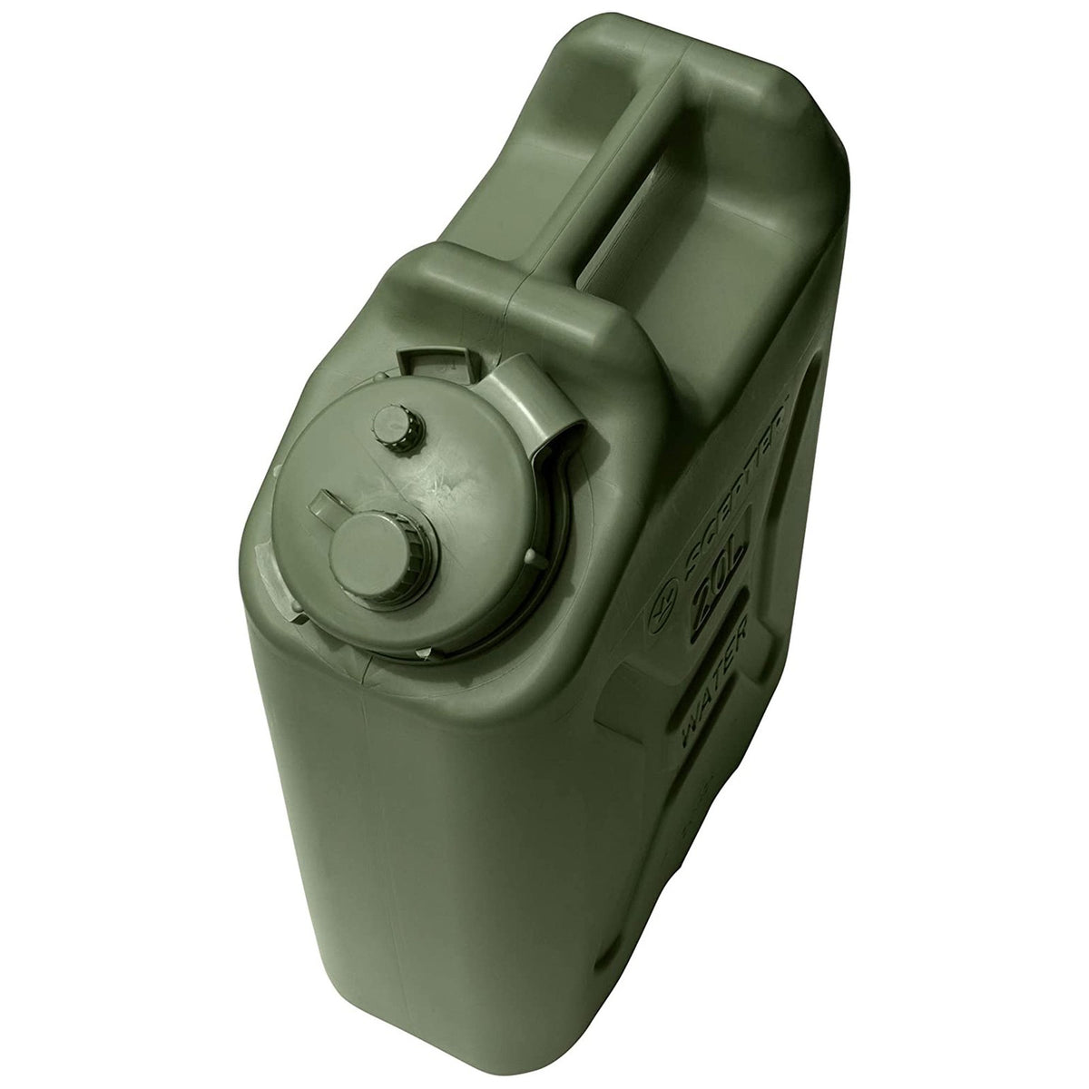 5 Gallon Water Storage Container - Portable BPA-Free Water Jug for Camping & Emergency