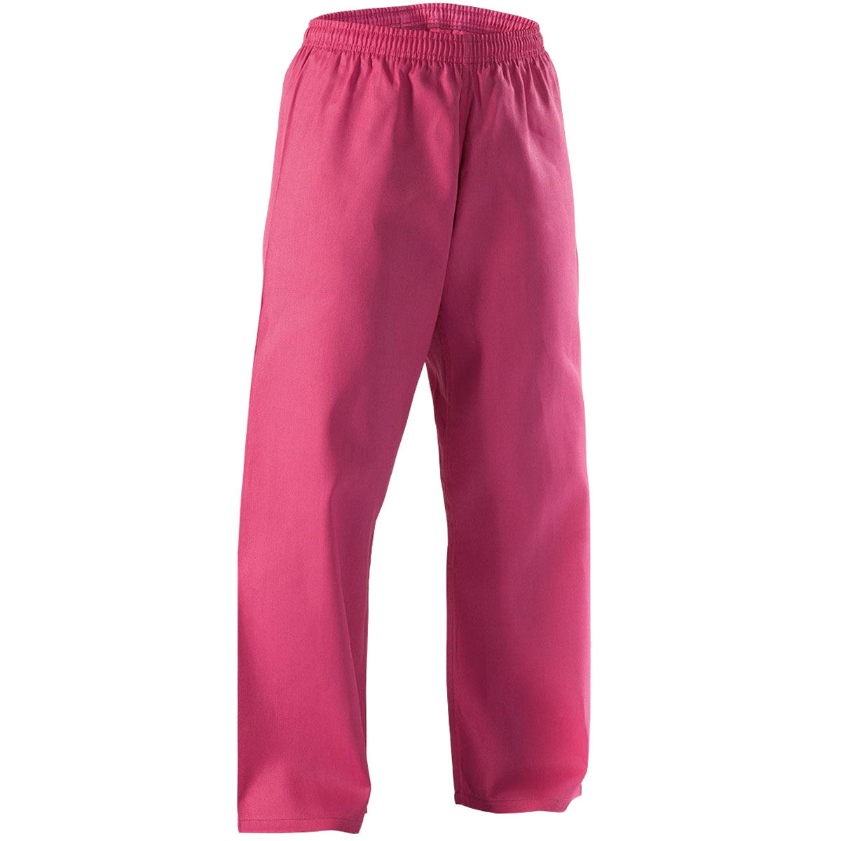 Kid's Lightweight Uniform with Elastic Pants - Pink, 6 oz. School & Sports Wear