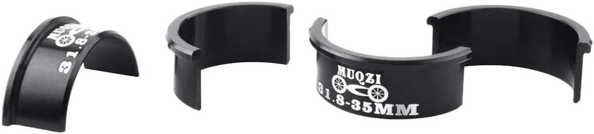 Aluminum Bicycle Handlebar Shim 31.8mm to 35mm Set for MTB Road & Mountain Bikes