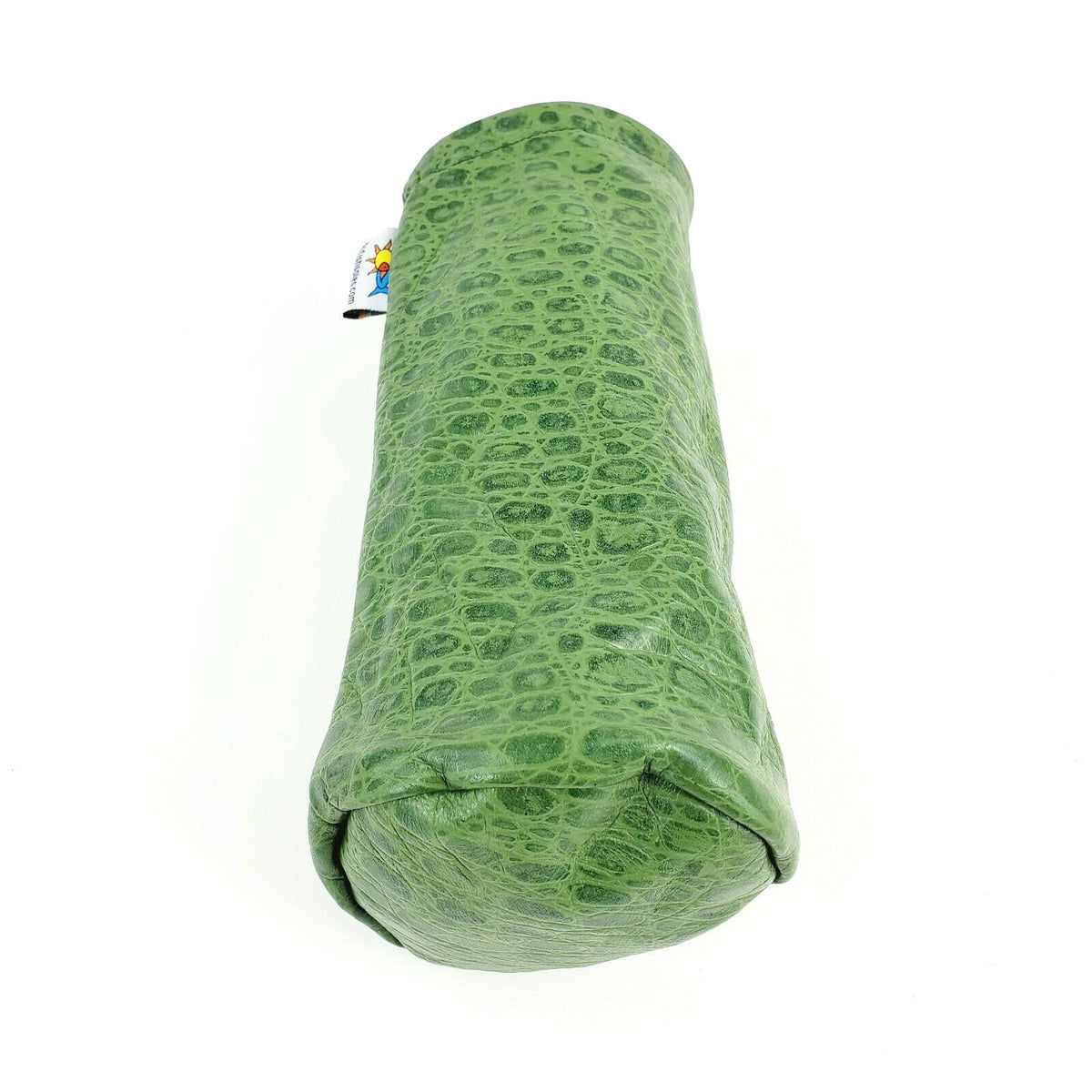 Golf Driver Headcover Croc Leather Barrel Green - Handcrafted Sunfish
