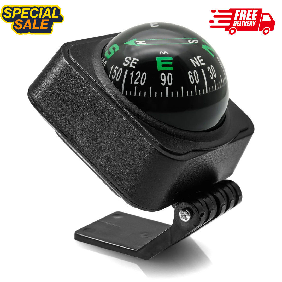 Adjustable Car Dashboard Navigation Compass Ball for Marine Boat Truck
