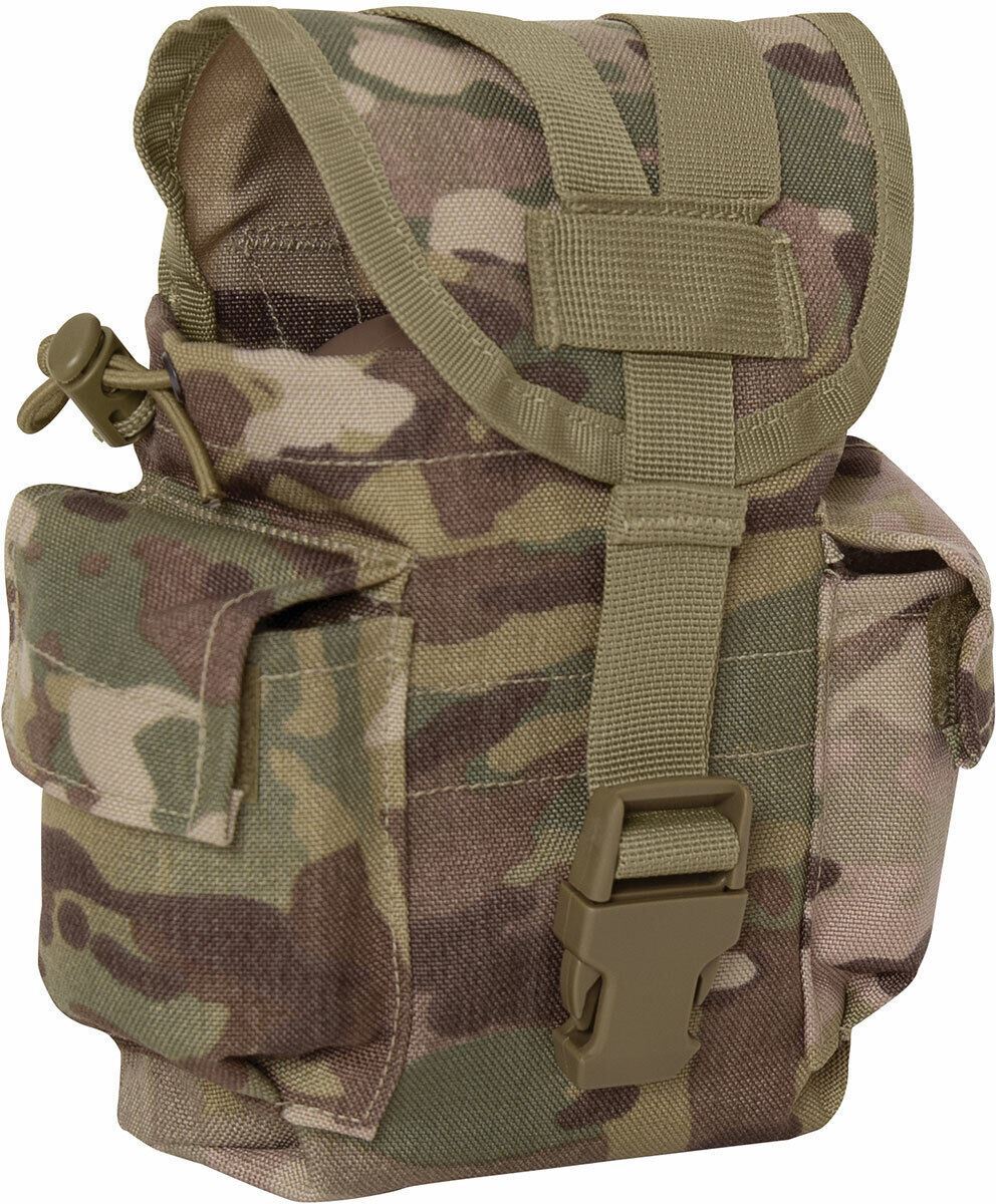 MOLLE II Canteen Cover & Tactical Utility Pouch Belt Attachment for MOLLE Gear