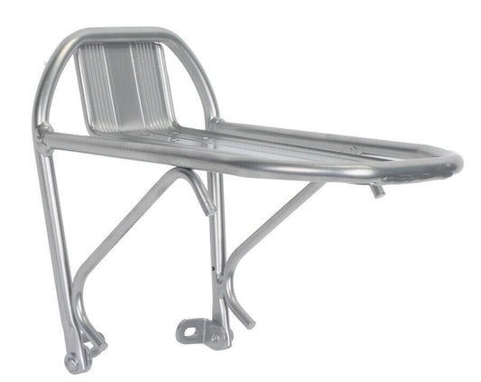 Sunlite Mini Alloy Front Bicycle Rack for Urban Commuter & Road Use