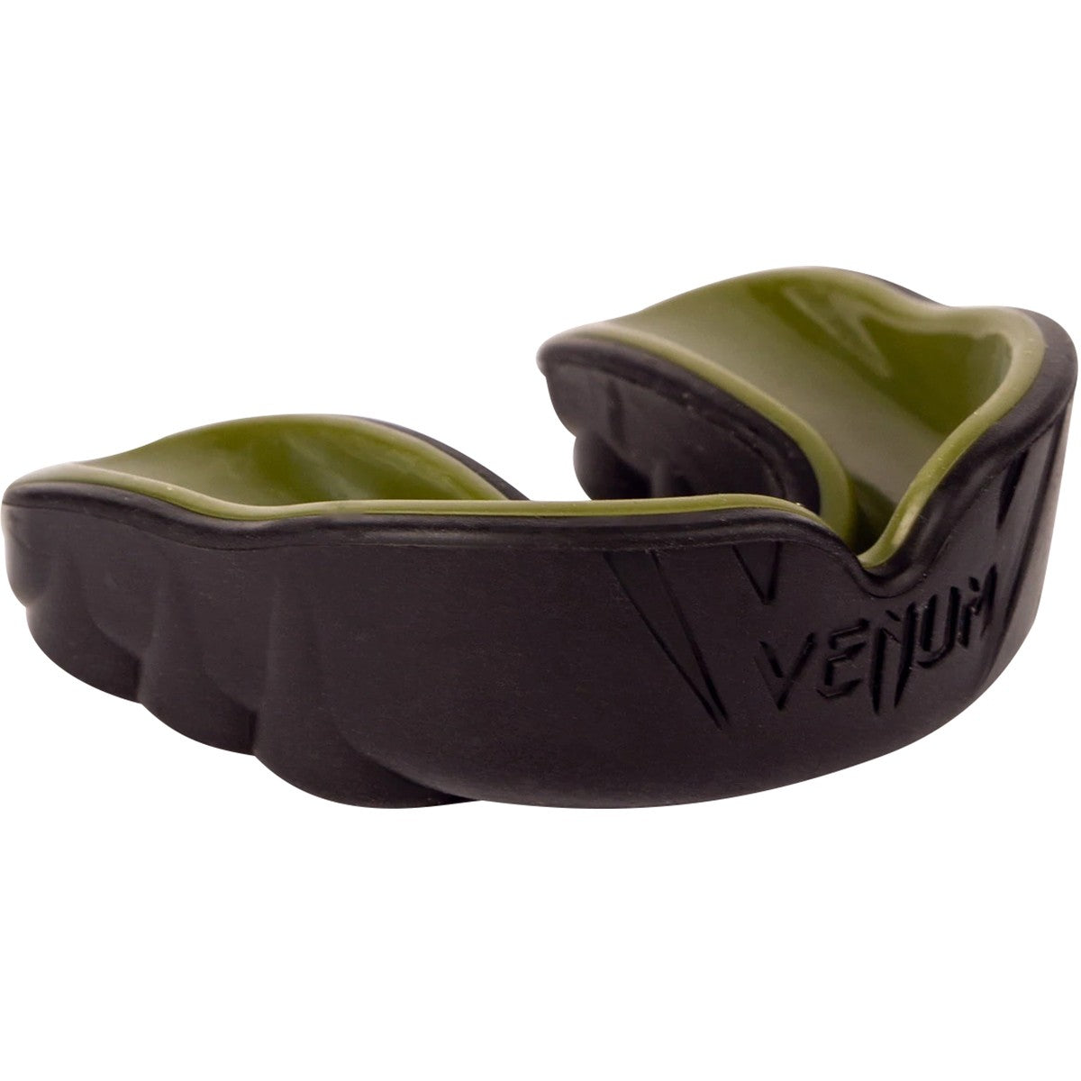 Venum Challenger Mouthguard Black Khaki Durable Boxing Gear