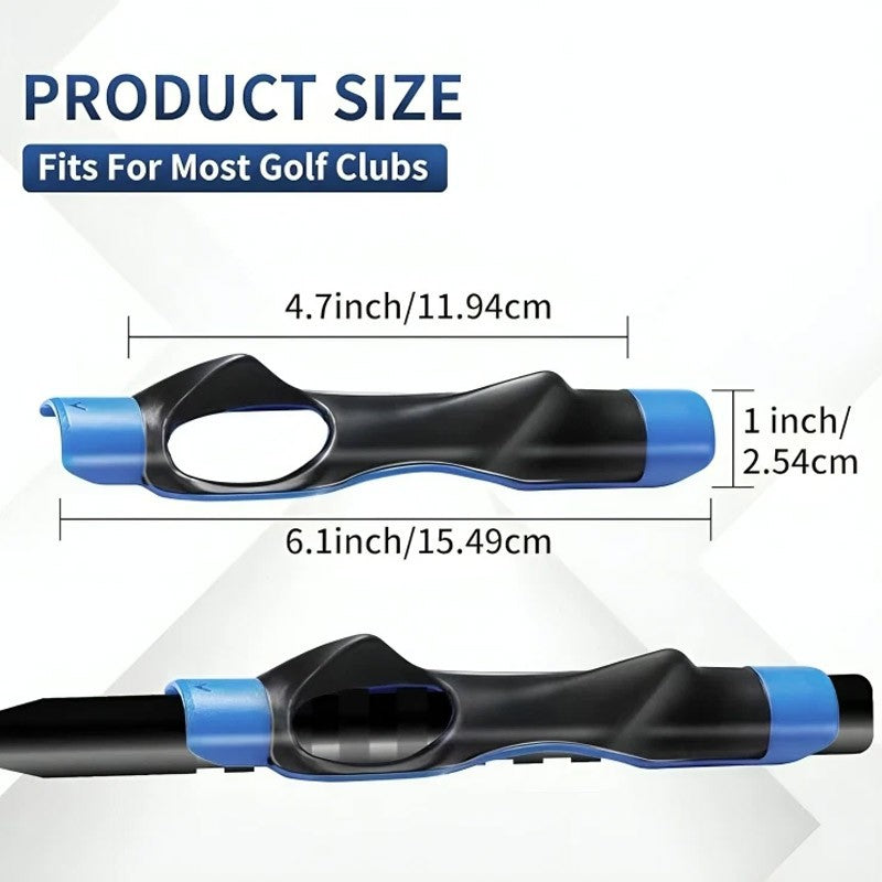 Golf Grip Trainer Aid Attachment for Right & Left Handed Beginners Outdoor Practice