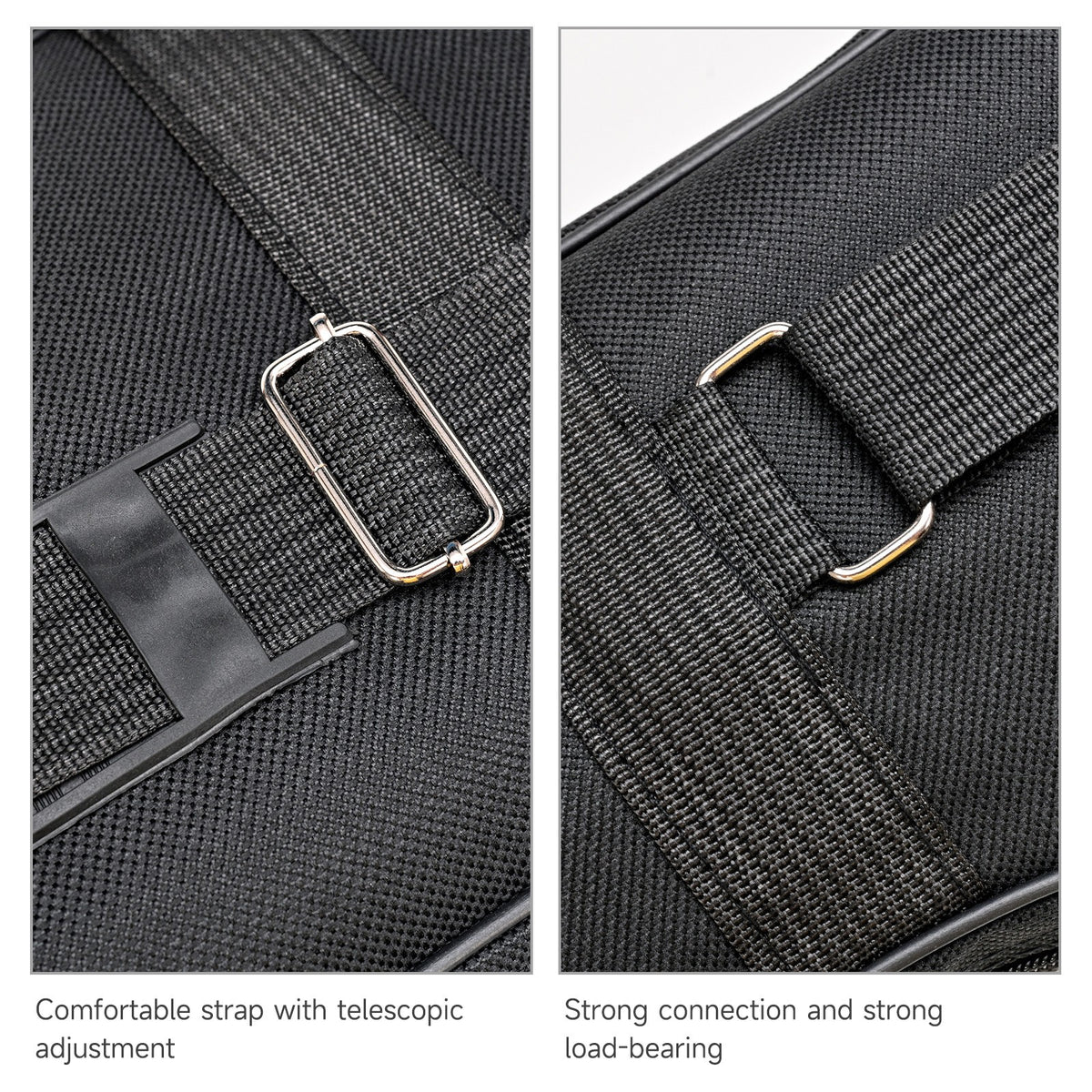 Waterproof 130cm Fishing Rod Case with Multiple Compartments & Shoulder Strap