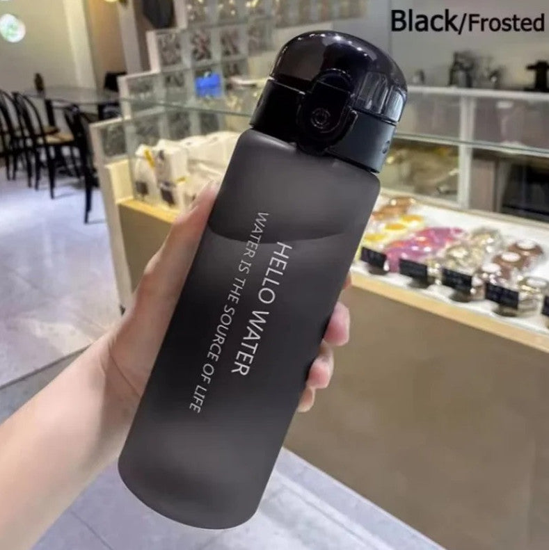 Leakproof Sports Water Bottle 780ml with Lock Lid & Carry Strap