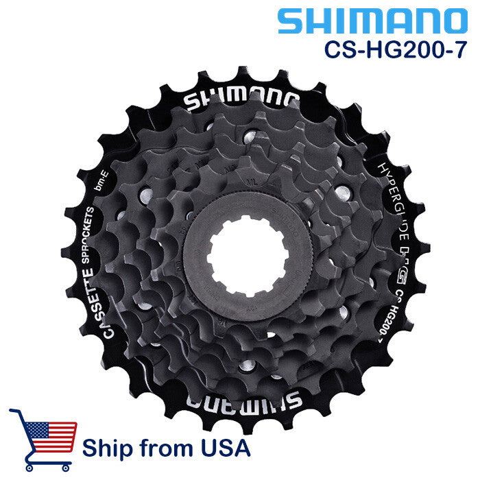 7-Speed Bicycle Cassette 12-32T for Shimano Tourney Drivetrain