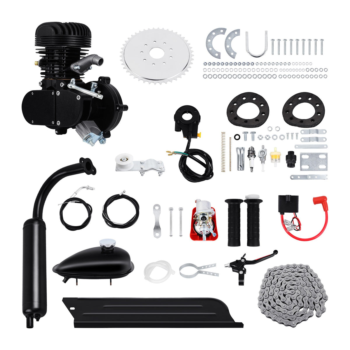 2-Stroke Engine Motor Kit for Motorized Bicycle with 80cc 100cc 110cc Options