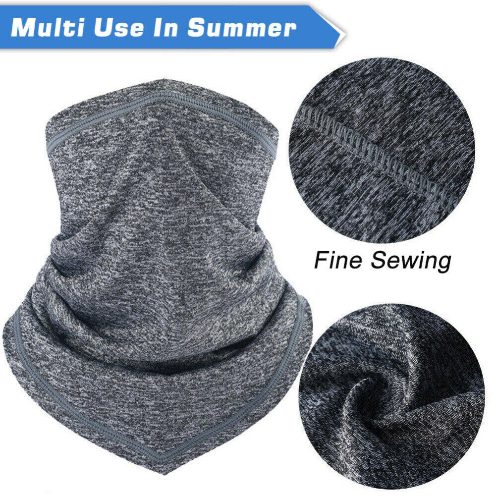 Breathable UV Protection Face Mask Neck Gaiter for Outdoor Activities