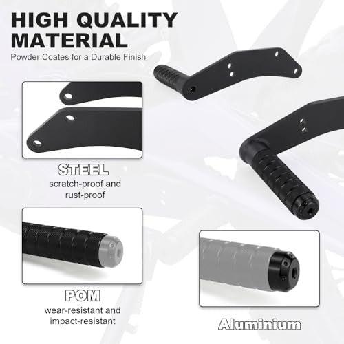 Aluminum Rear Foot Pegs for Surron, Segway, E Ride — Stunt Pedal Kit
