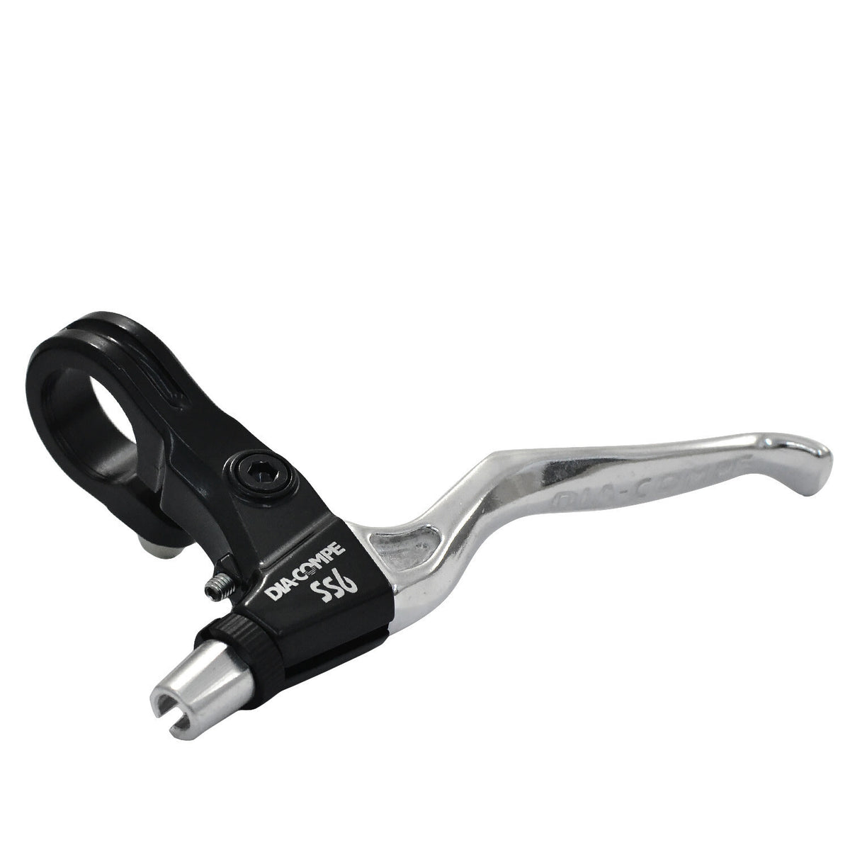 DIA-COMPE SS6 Old School MTB Brake Levers Set - Black & Silver