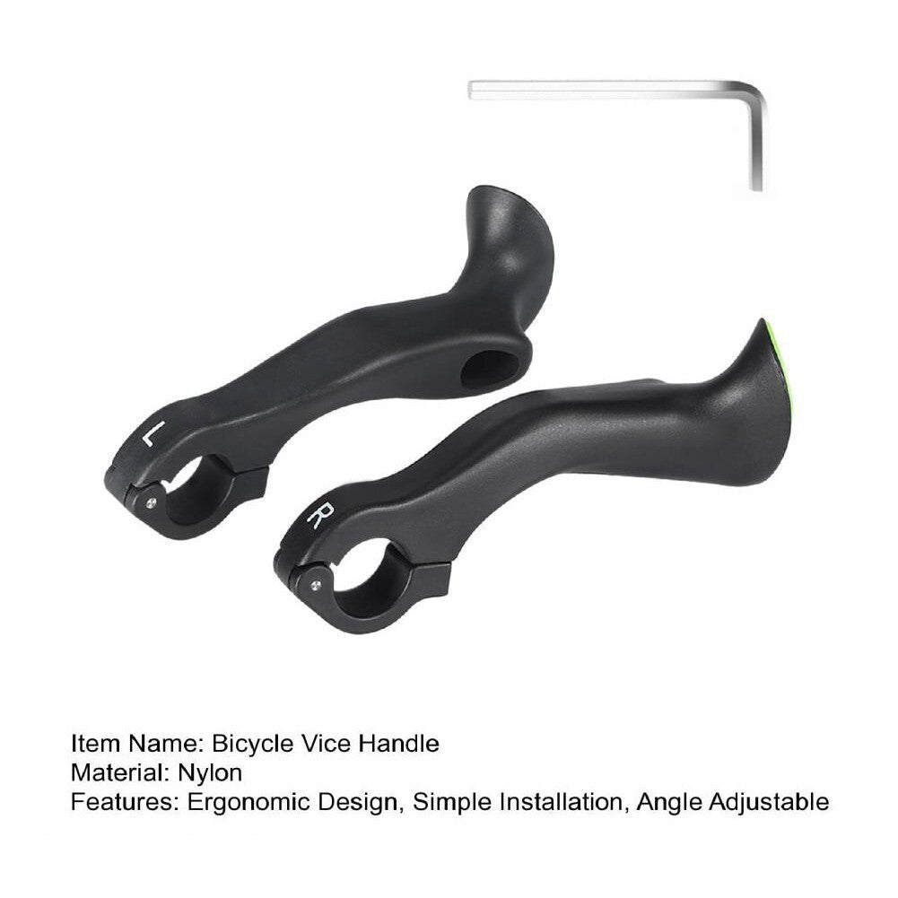 Bike Handlebar Ends Ergonomic No-Slip Extension for MTB Road Bikes